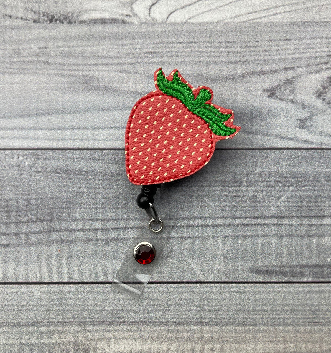 Miss Strawberry Badge Reel