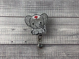Elephant Nurse Badge Reel