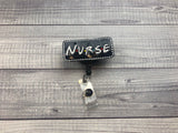 Glitter N.U.R.S.E. Badge Reel