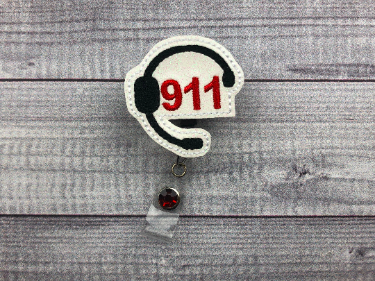 911 Dispatcher Badge Reel