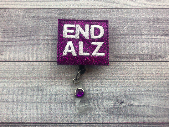 End Alzheimer's Disease Badge Reel