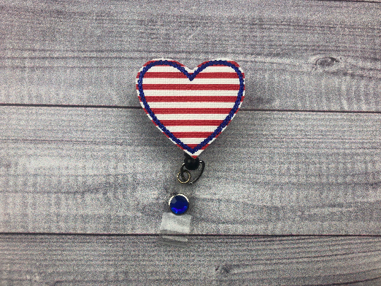 Americana Heart Badge Reel