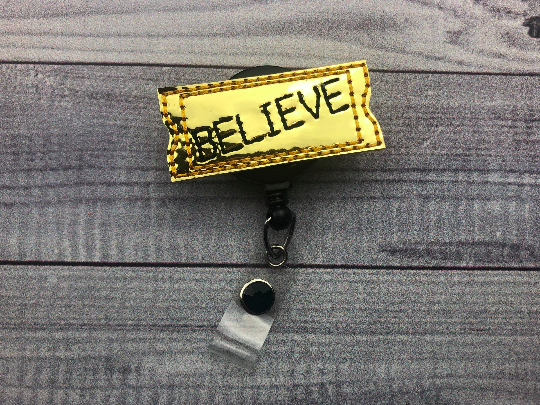 Believe Ticket Badge Reel