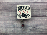 Blessed Nurse Badge Reel