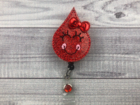 Blood Drop Badge Reel