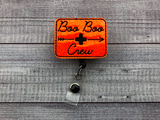 Halloween Boo Boo Crew Badge Reel