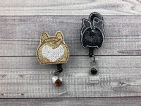 Pet Behinds Badge Reel