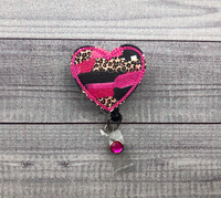 Brush Strokes Heart Badge Reel