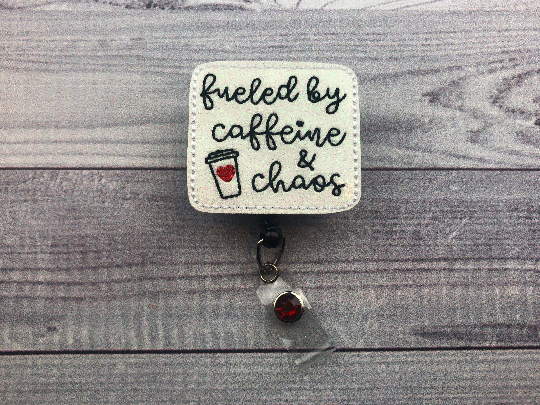 Fueled By Caffeine & Chaos Badge Reel