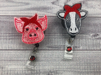 Farm Animal Badge Reel