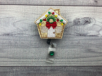 Gingerbread House Badge Reel