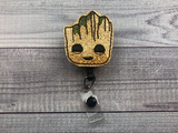 Glitter Baby Tree Inspired Badge Reel