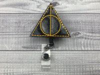 Hallows Triangle Badge Reel