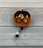 HP Wizard Pumpkin Badge Reel