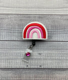 Valentine's Day Rainbow Badge Reel