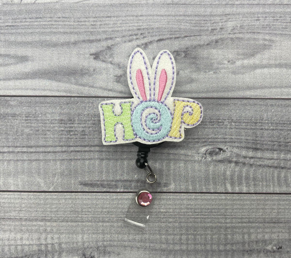 Bunny Hop Badge Reel