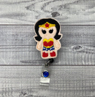 Wonder Lady Hero Badge Reel