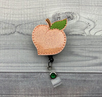 Peach Badge Reel