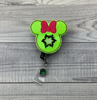 Kiwi Mouse Badge Reel