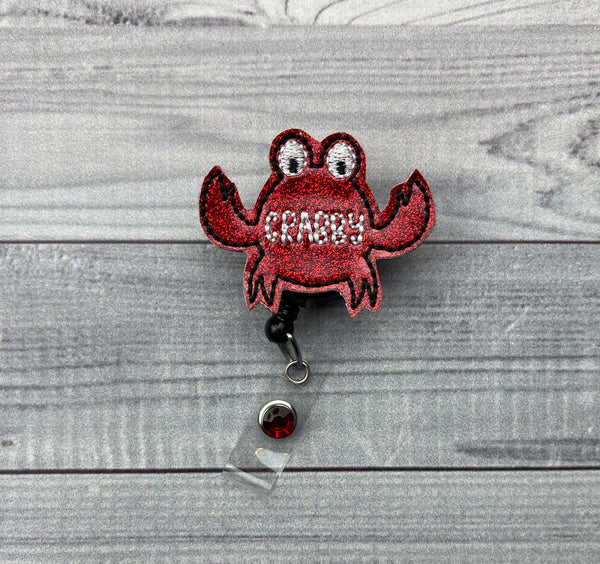 Crabby Badge Reel