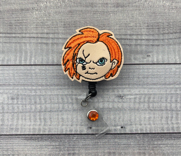 Chucky Inspired Badge Reel