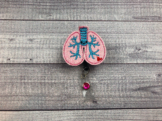 Lungs Badge Reel