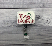 Merry Christmas Badge Reel