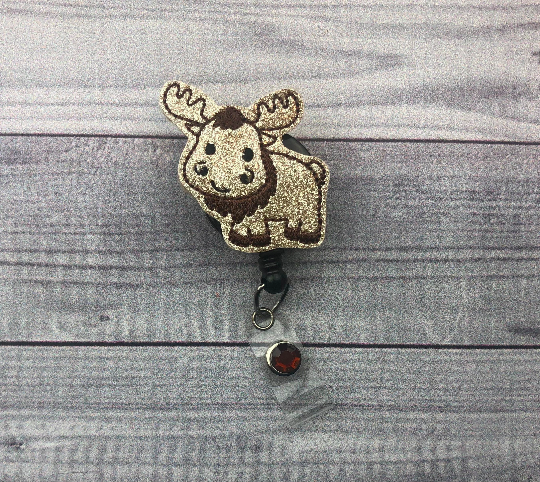 Moose Badge Reel