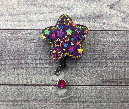 Neon Star Badge Reel