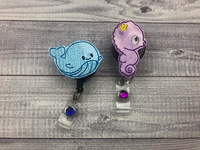 Ocean Animal Badge Reel