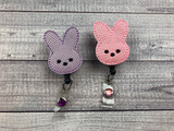 Peeps Bunny Badge Reel