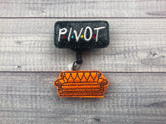 Pivot Couch Badge Reel