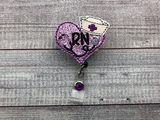 RN Heart Badge Reel