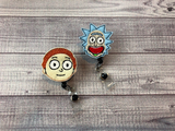 Grandpa and Grandson Badge Reel