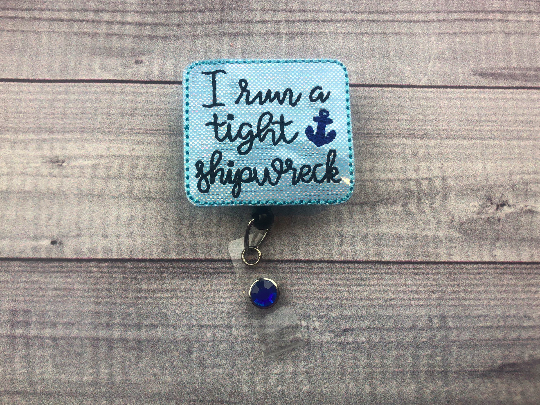 Tight Shipwreck Badge Reel – Catherine Crafts Shop