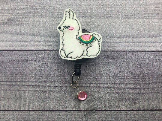 Sleeping Llama Badge Reel