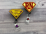 Superhero SW or RN Badge Reel