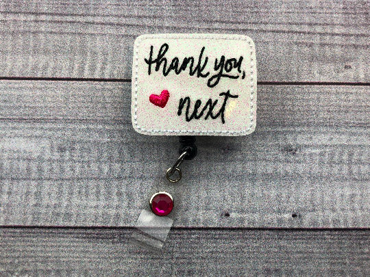 Thank You Next Badge Reel