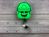 Witch Bucket Badge Reel