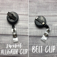 Thin Line Badge Reel