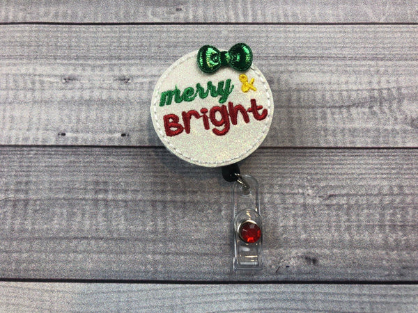 Merry & Bright Badge Reel