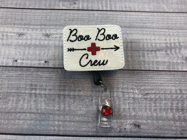 Boo Boo Crew Badge Reel