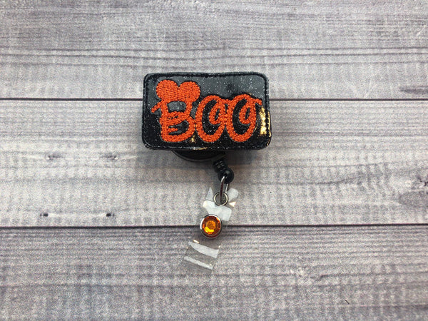 Mouse Boo Badge Reel