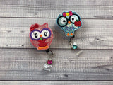 School Owl Badge Reel