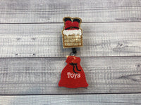 Santa Toys Badge Reel
