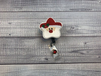Santa Star Badge Reel