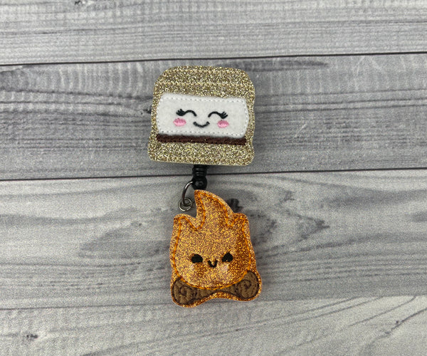 S'mores & Fire Badge Reel