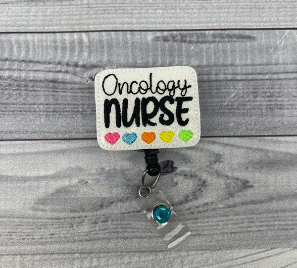 Oncology Nurse Badge Reel