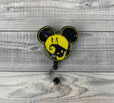 Boogie Oogie Mouse Badge Reel